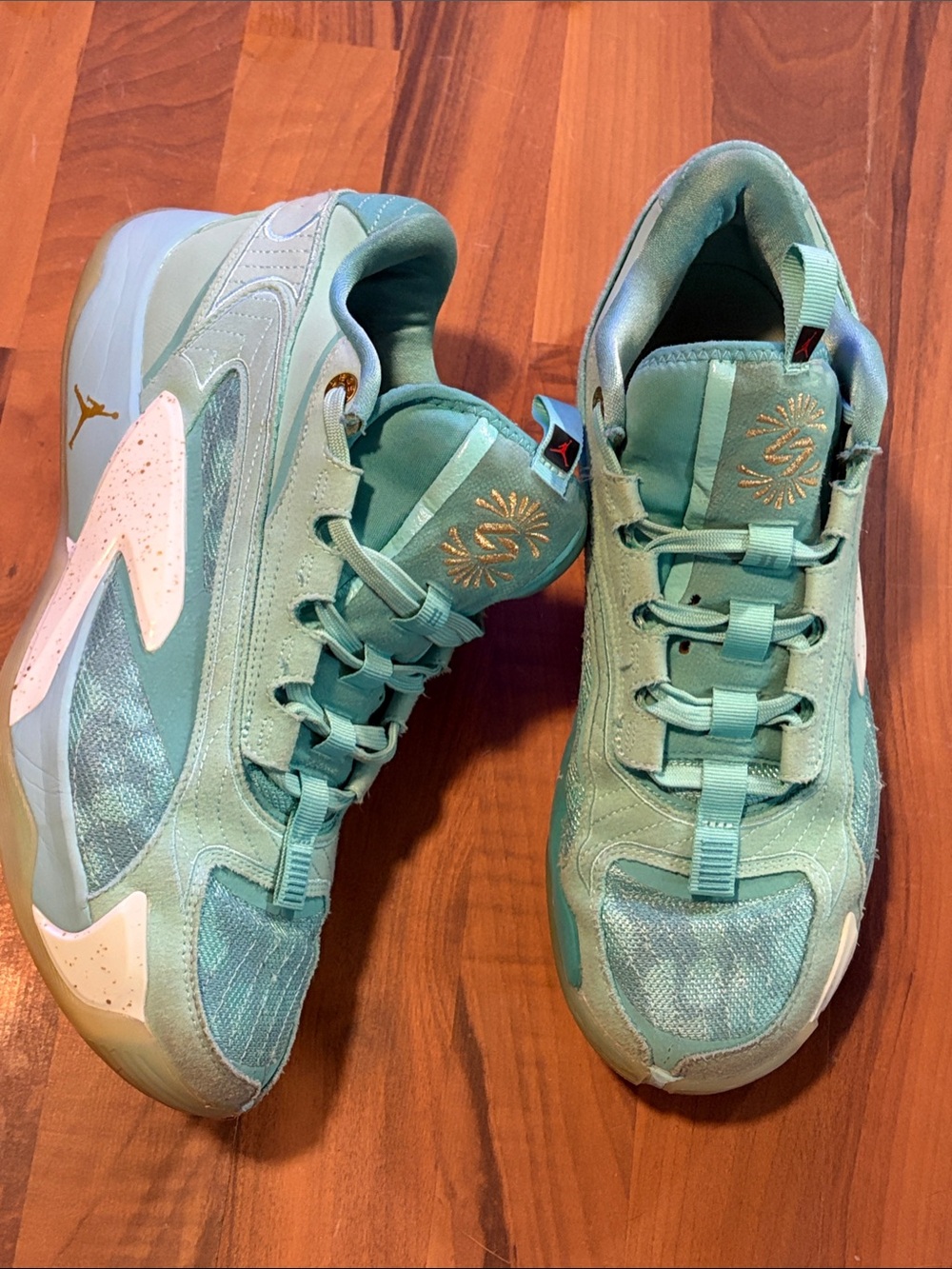 Jordan Aqua/Teal men’s Sneakers